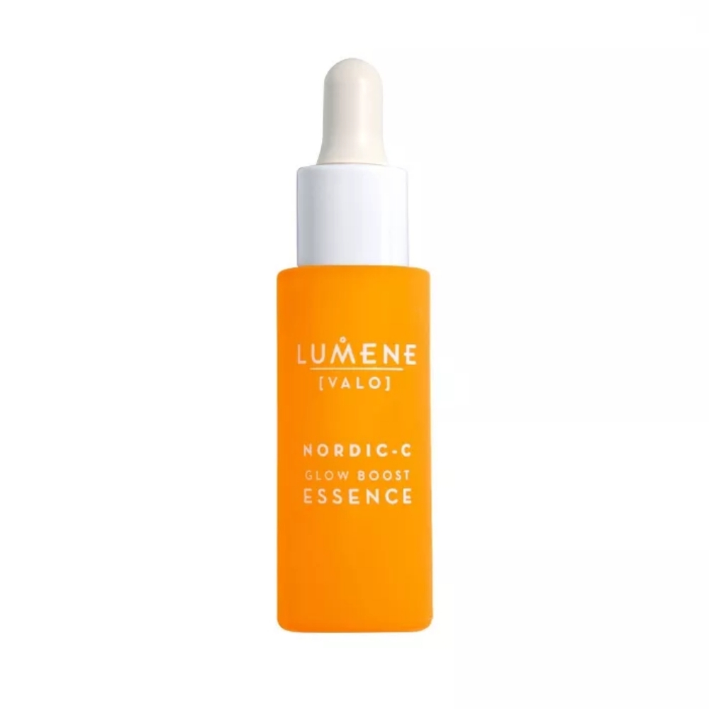 New! Lumene Finland Nordic C Valo Glow Boost Radiance Essence 1 oz 30ml